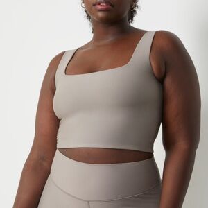 Abercrombie YPB Sculptlux Square Neck Slim Tank